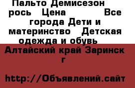 Пальто Демисезон 104 рось › Цена ­ 1 300 - Все города Дети и материнство » Детская одежда и обувь   . Алтайский край,Заринск г.